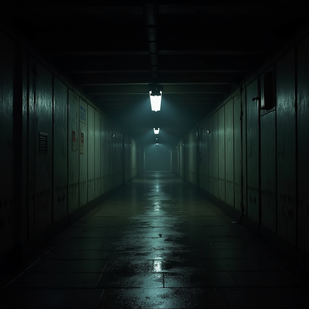 Subway Platform at 3AM