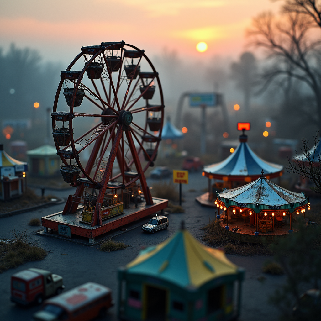 Flooded Ghost Town (Miniature)