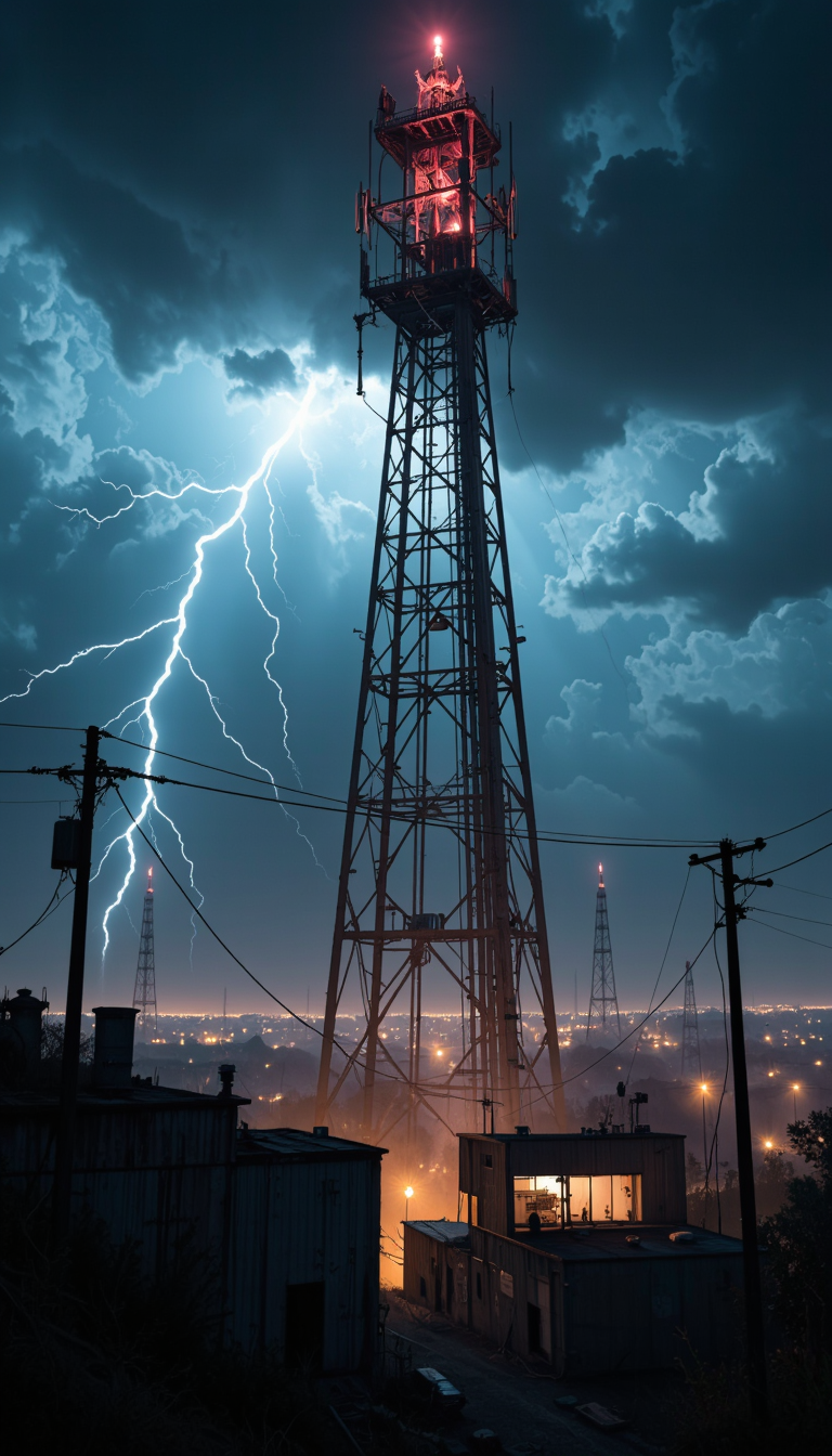 Bender Jibmix Tiltshift Broadcast Tower Storm