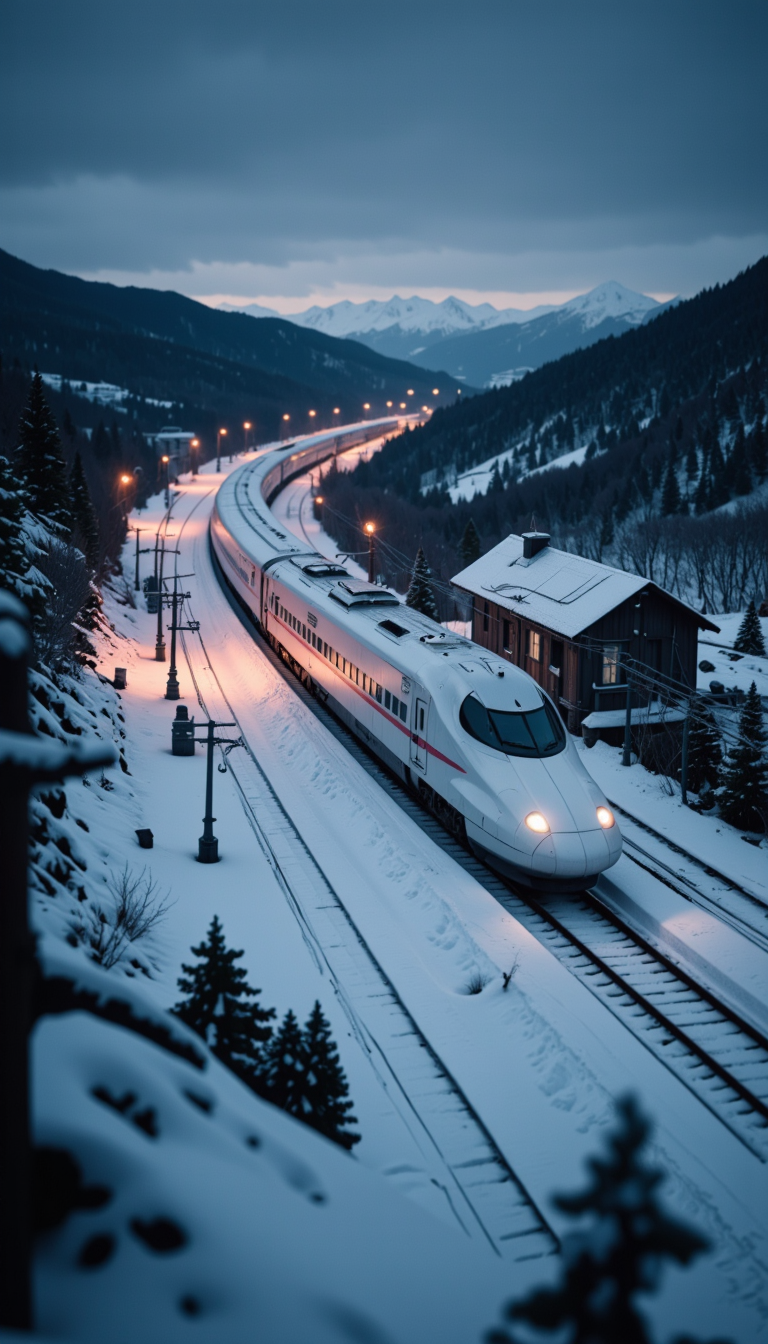 Bender Jibmix Tiltshift Bullet Train Snowfield