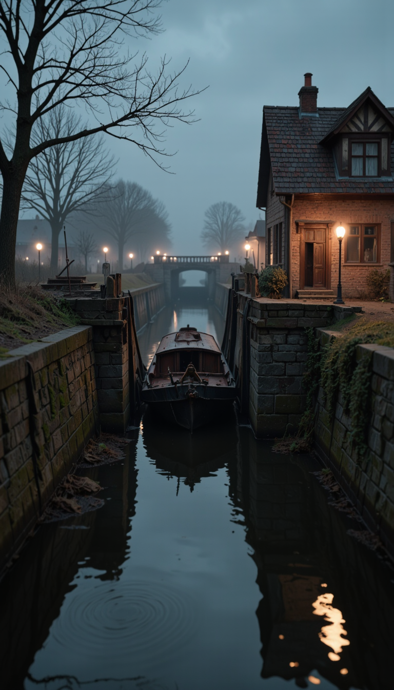 Bender Jibmix Tiltshift Canal Lock Abandoned