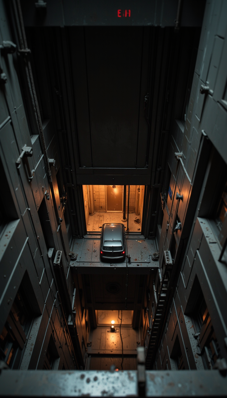 Bender Jibmix Tiltshift Elevator Shaft Abyss