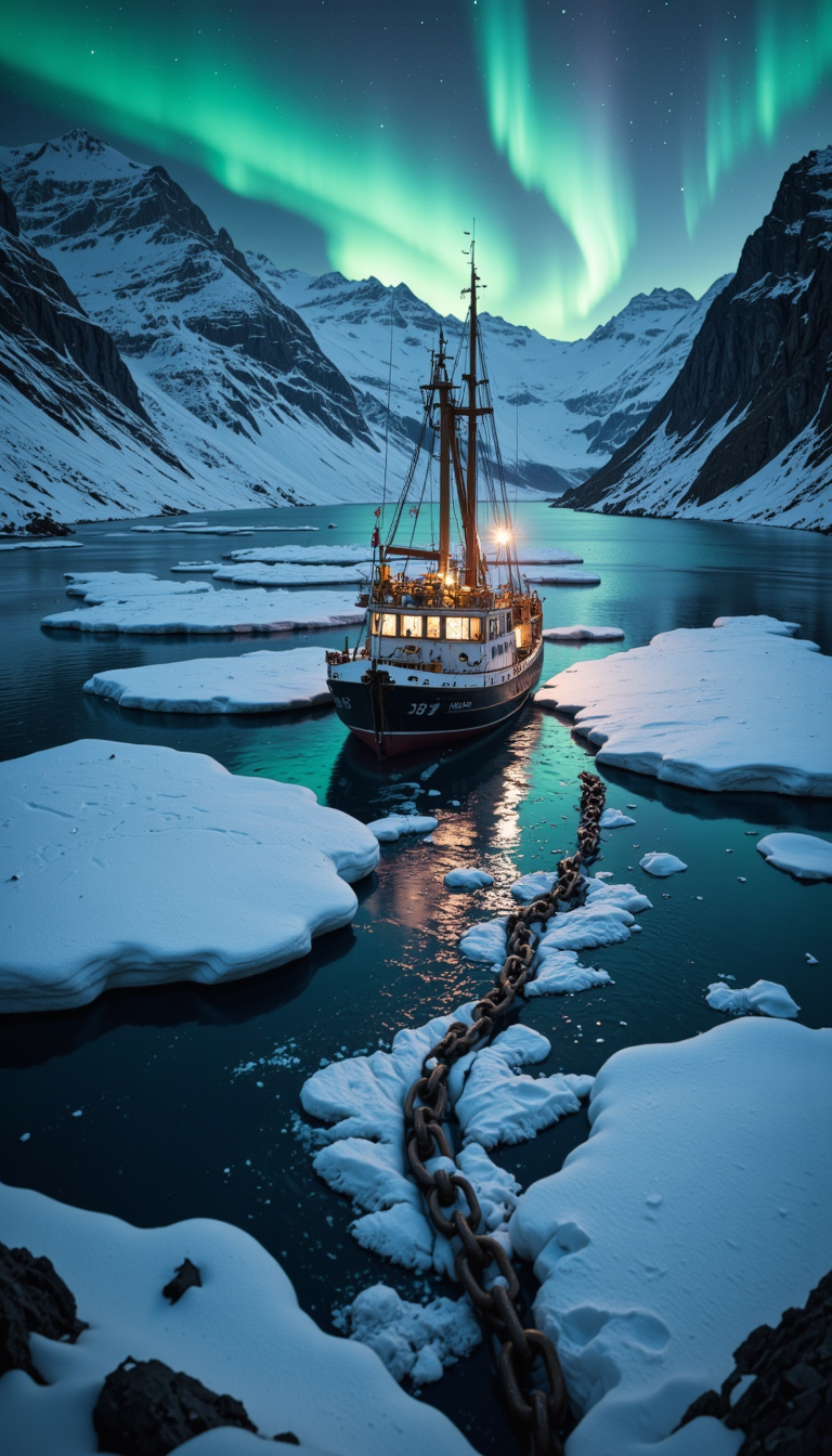 Bender Jibmix Tiltshift Fjord Research Vessel Ice