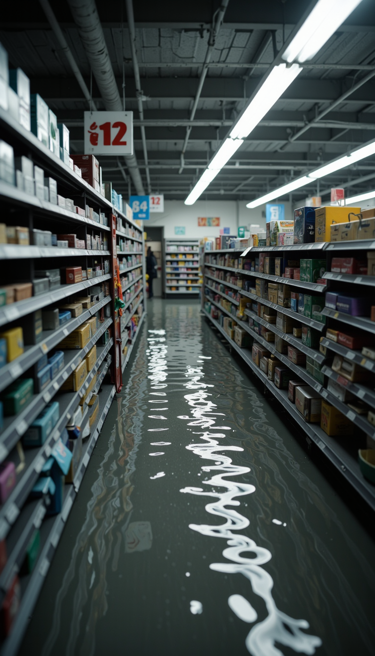 Bender Jibmix Tiltshift Flooded Supermarket
