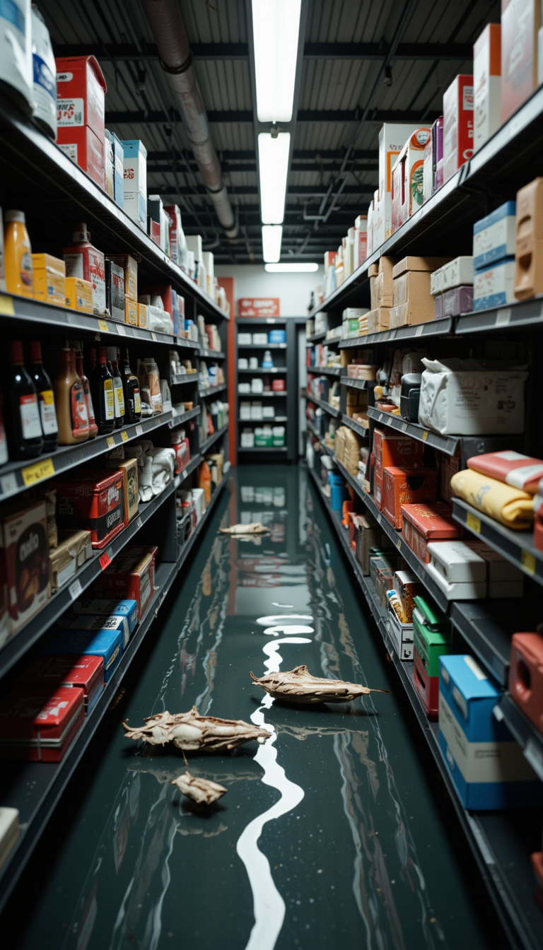 Bender Jibmix Tiltshift Flooded Supermarket