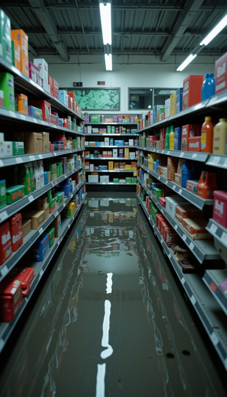 Bender Jibmix Tiltshift Flooded Supermarket