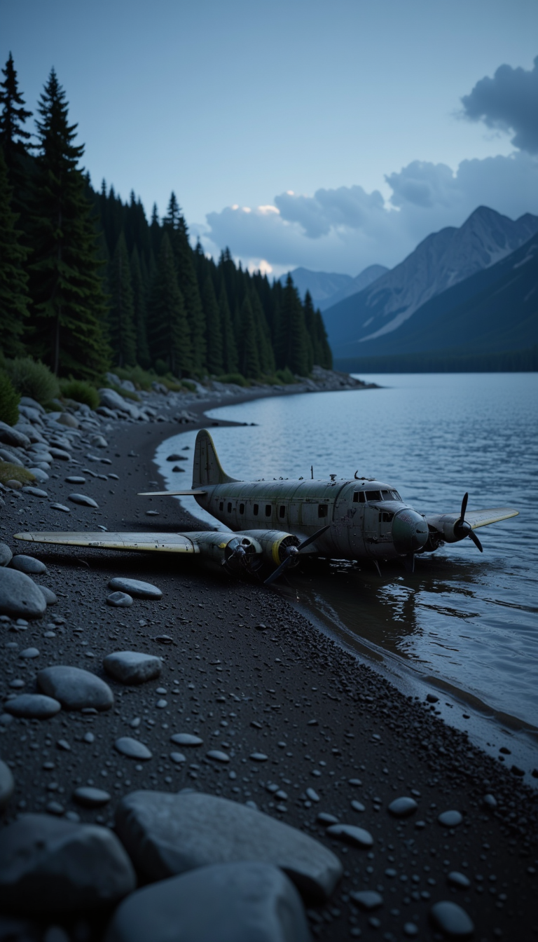 Bender Jibmix Tiltshift Flying Boat Lake Shore