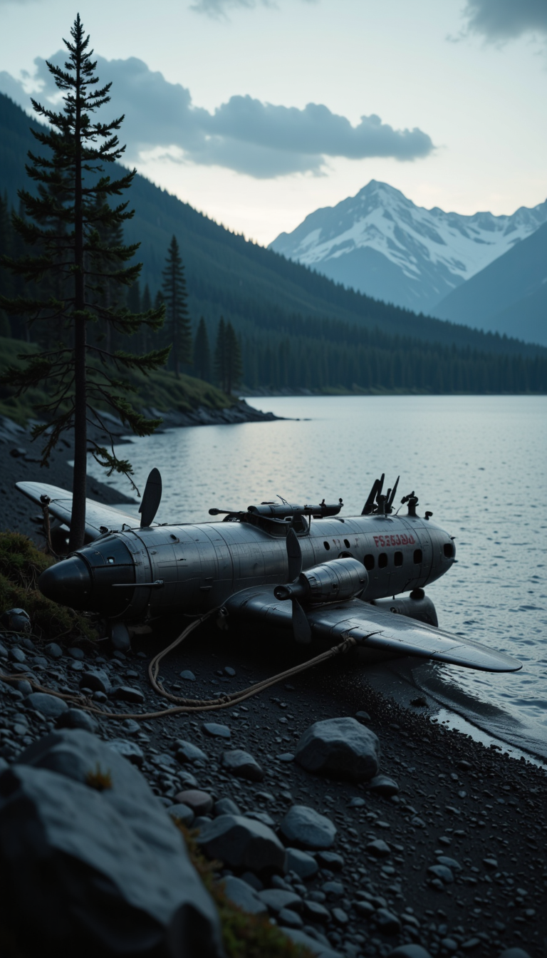 Bender Jibmix Tiltshift Flying Boat Lake Shore