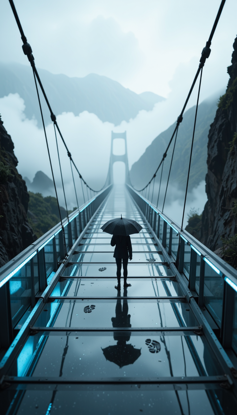 Bender Jibmix Tiltshift Glass Bridge Fog