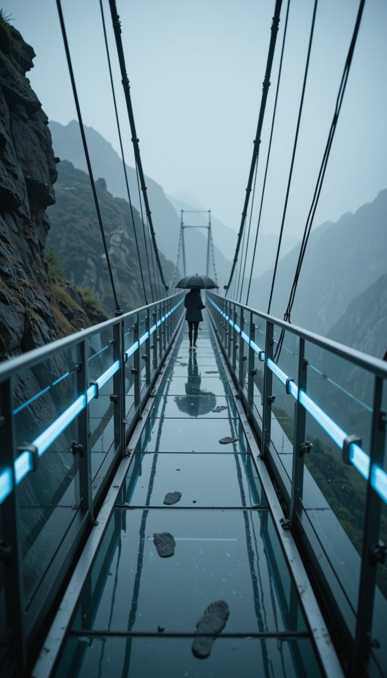 Bender Jibmix Tiltshift Glass Bridge Fog