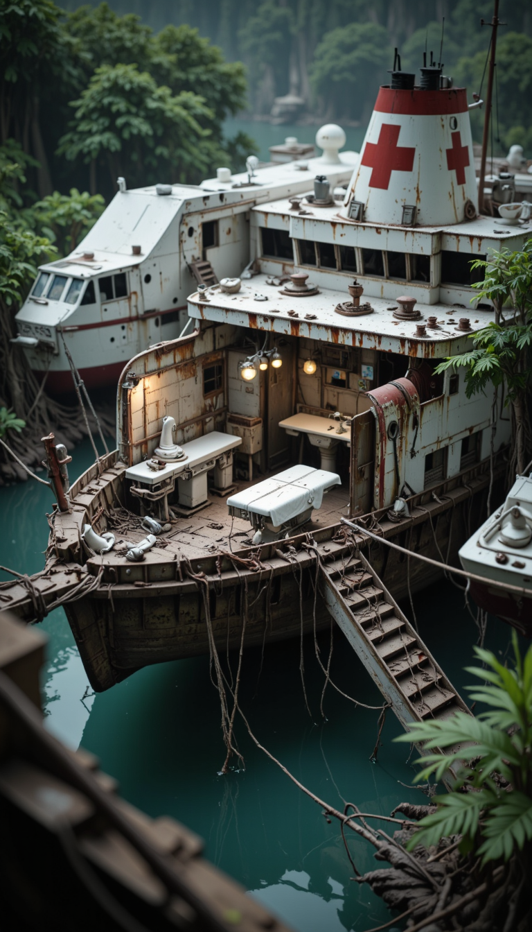 Bender Jibmix Tiltshift Hospital Ship Tropical