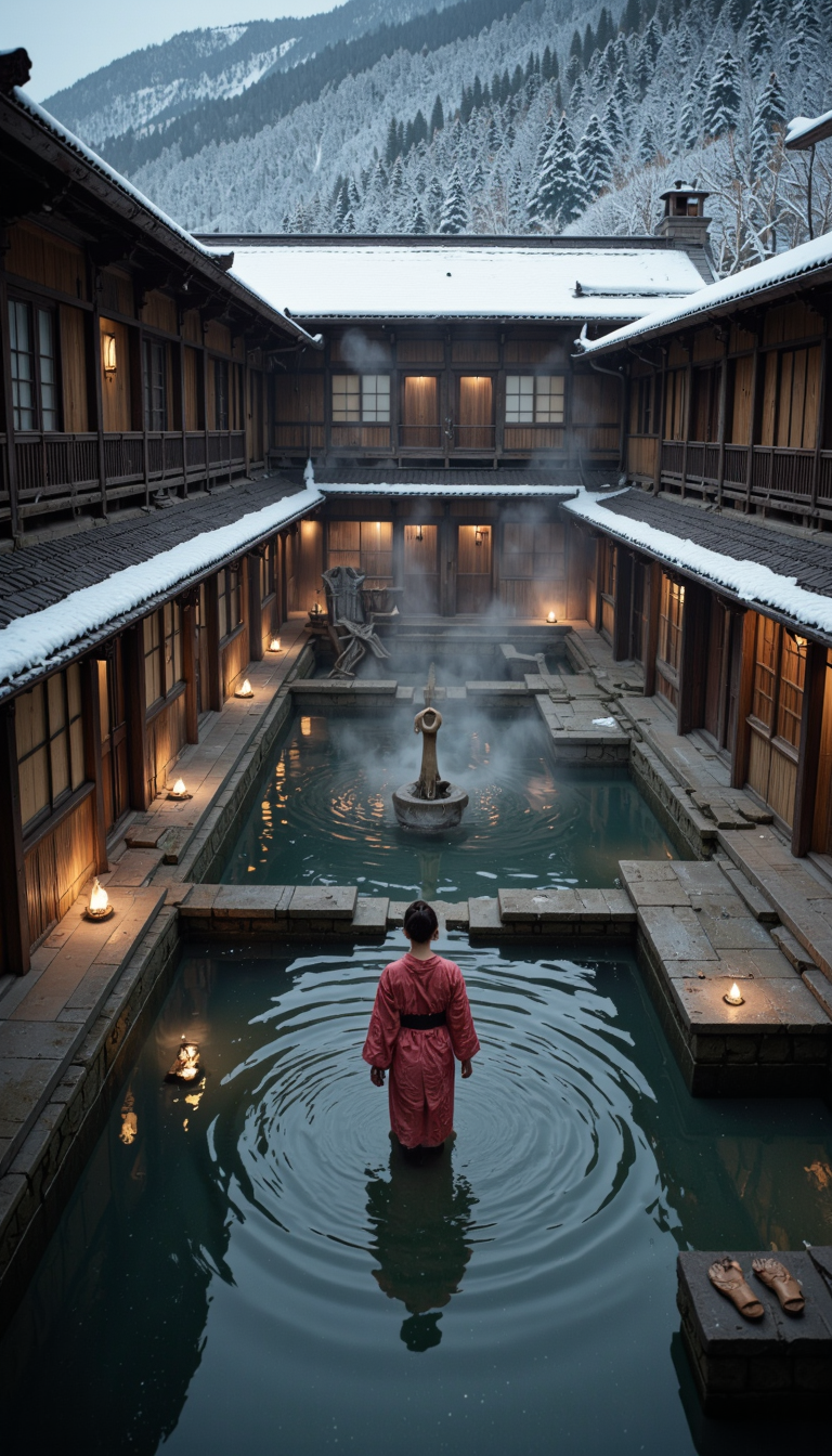 Bender Jibmix Tiltshift Japanese Onsen Ruin