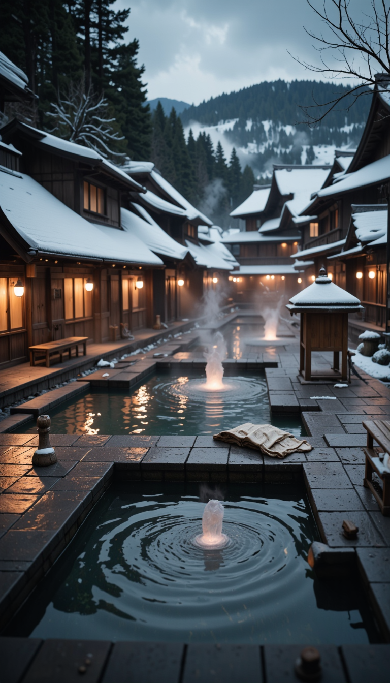 Bender Jibmix Tiltshift Japanese Onsen Ruin