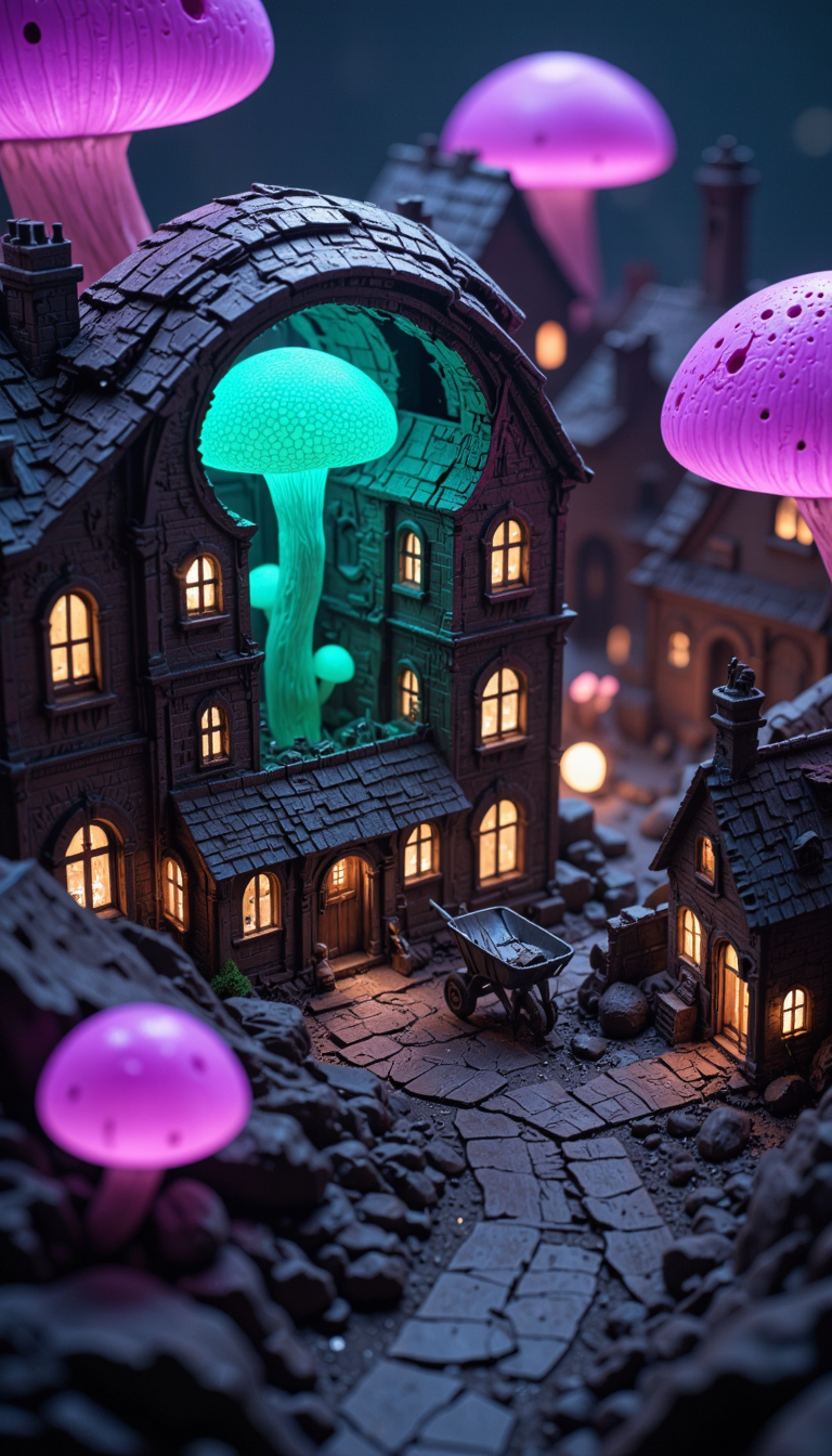 Bender Jibmix Tiltshift Mushroom Village