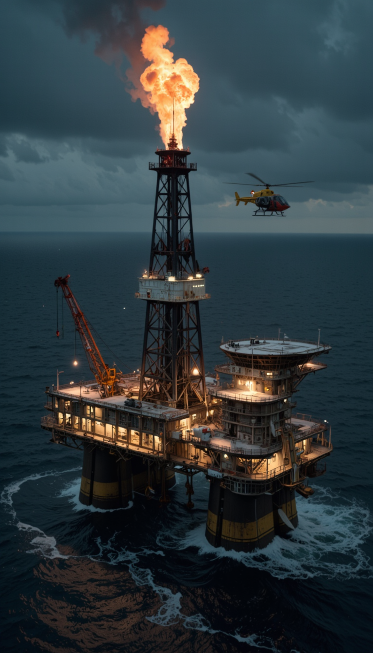 Bender Jibmix Tiltshift Oil Platform Polar Night