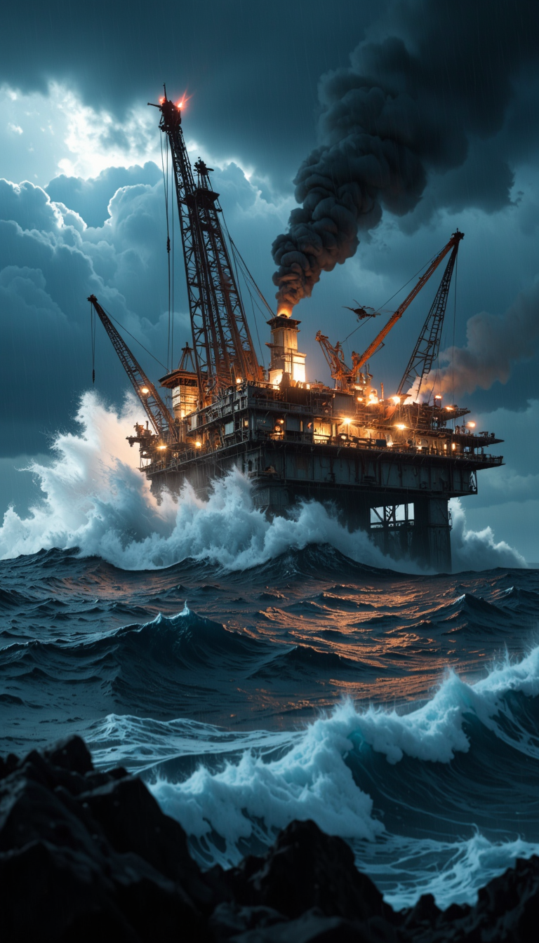 Bender Jibmix Tiltshift Oil Rig Storm