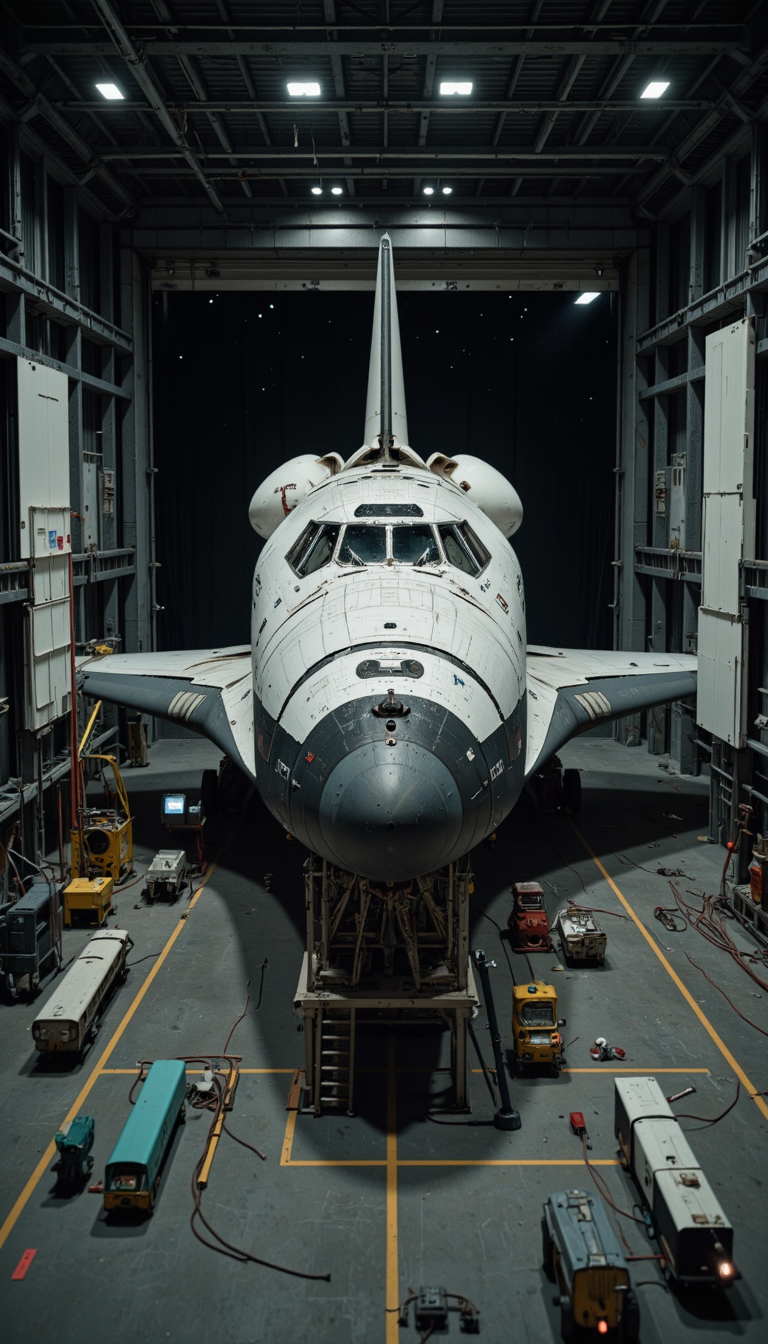 Bender Jibmix Tiltshift Space Shuttle Hangar