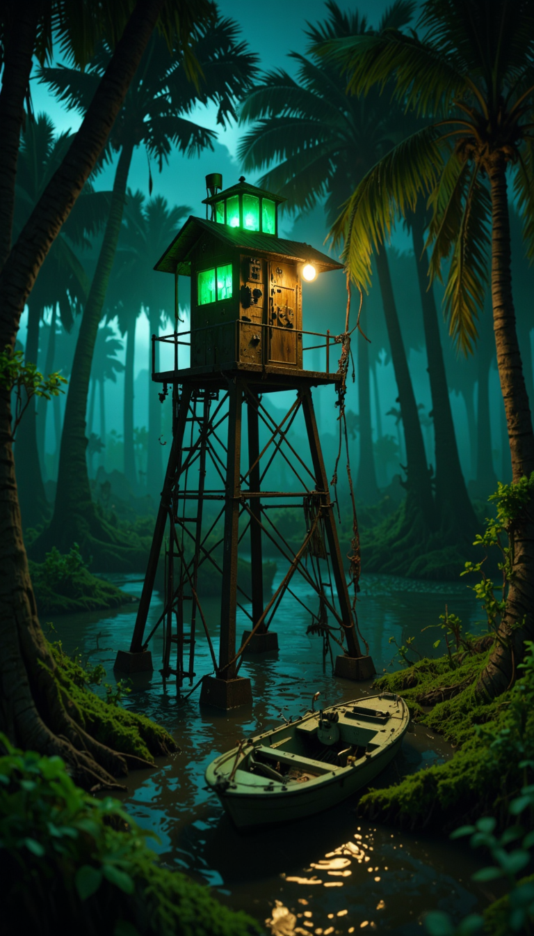 Bender Jibmix Tiltshift Swamp Lighthouse Stilts