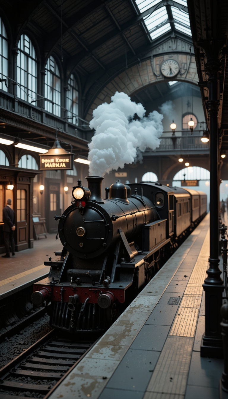Bender Jibmix Tiltshift Victorian Trainstation Ghost