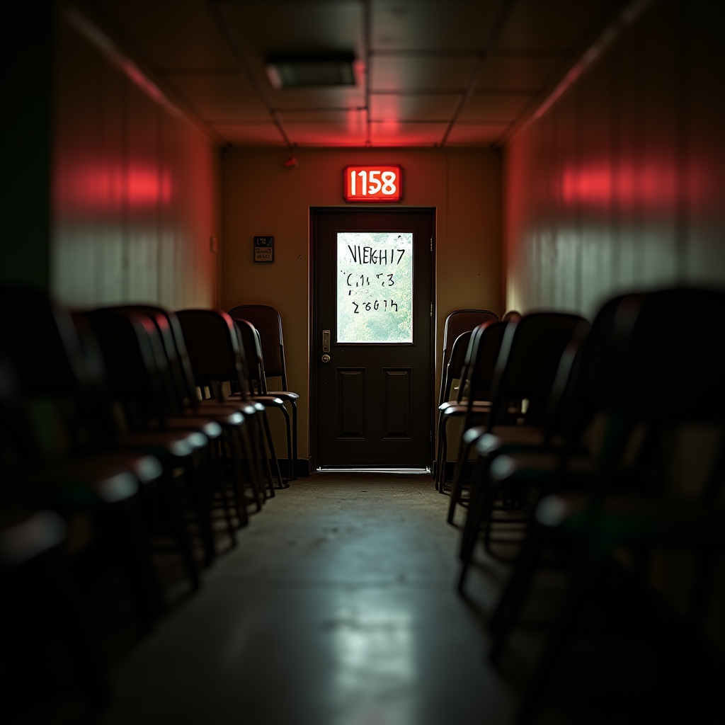 Hal9000 Flux Tiltshift Church Basement Numbers