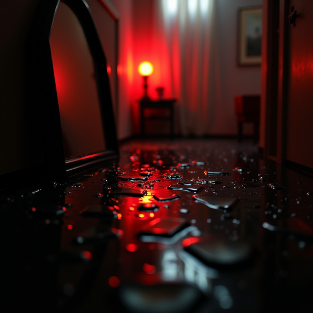Hal9000 Flux Tiltshift Flooded Basement Mirrors