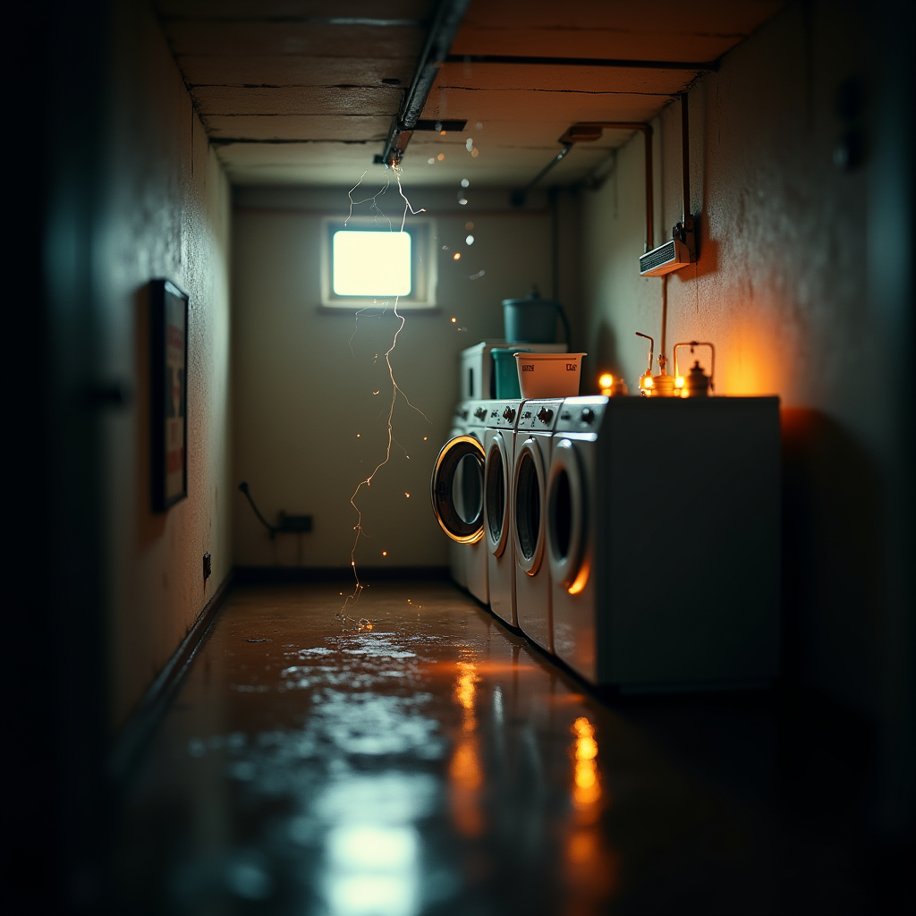 Hal9000 Flux Tiltshift Laundry Room Static