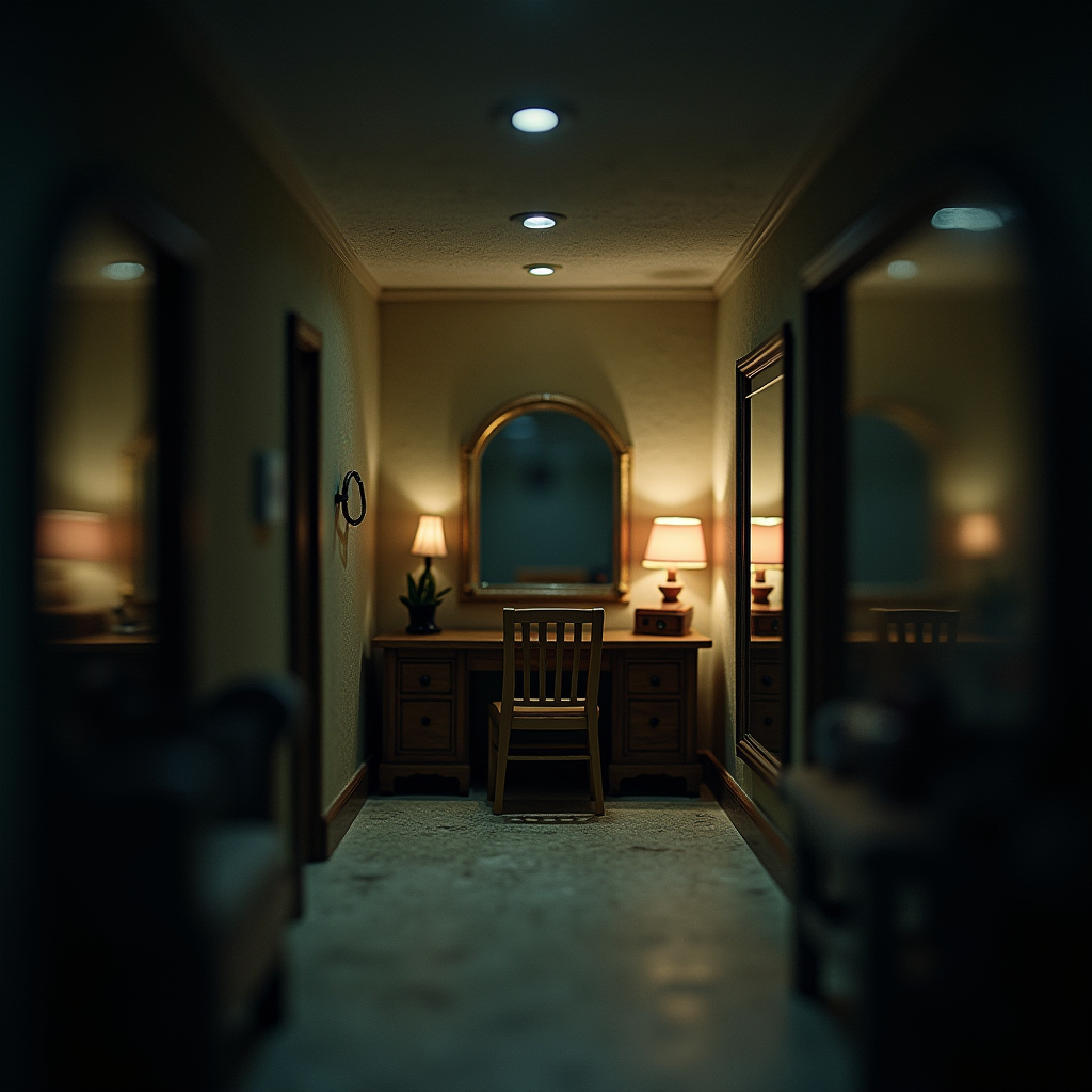 Hal9000 Flux Tiltshift Mirror Room