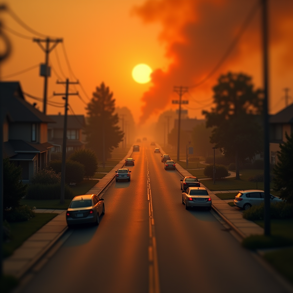 Hal9000 Flux Tiltshift Wildfire Street