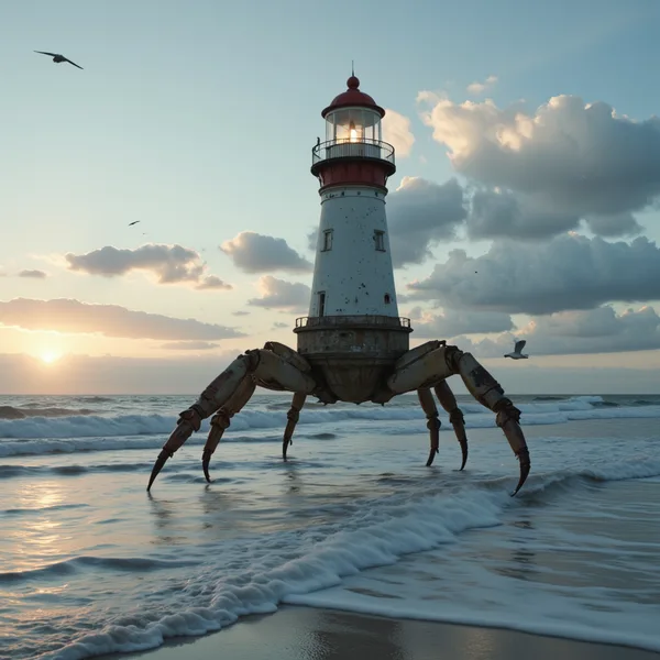 The Lighthouse Has Legs
