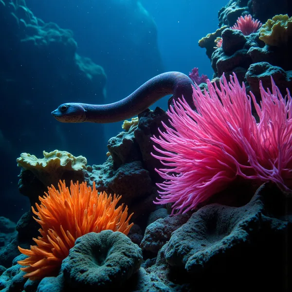 Neon Ribbon Eel