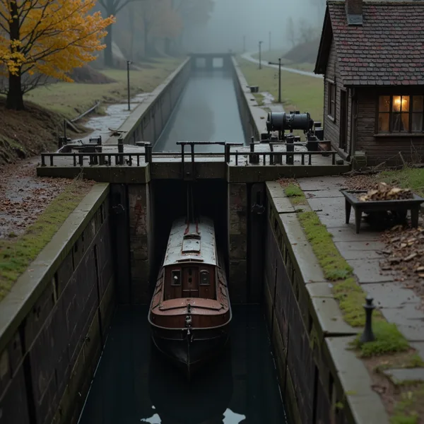 Bender Jibmix Tiltshift Canal Lock Abandoned