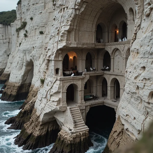 Bender Jibmix Tiltshift Chalk Cliff Monastery