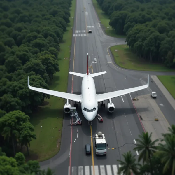 Bender Jibmix Tiltshift Runway Abandoned Jetliner